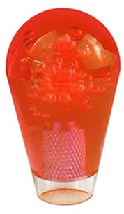 SEIWEI Rot Ellipse Oval Joystick Kopf Rocker Ball Top Griff Arcade Spiel Ersatz Zubehör DIY Teile für Spiel Zimmer, Hause