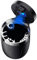 Genossen Auto Aschenbecher, Aschenbecher Auto mit Federabdeckel, Tragbarer rauchfreien Aschenbecher mit LED Licht, Edelstahl Fahrzeug Zigarette Aschenbecher für Autos Van Outdoors Camping