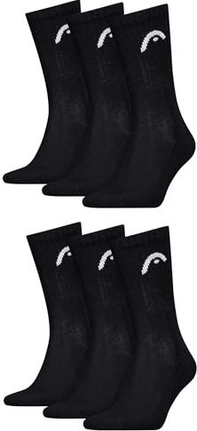 HEAD Herren Crew Sportsocken im 6er Pack