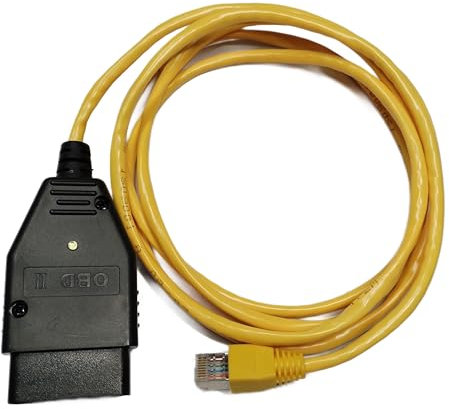 Dezanyc ENET OBD2 Ethernet RJ45 Kabel zu OBDII Adapter OBD2 Kompatibel mit ista F G Serie