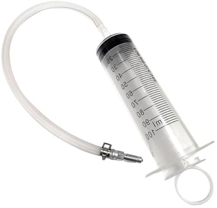 Brake Bleeding Kit - Brake Maintenance Bleeding Tool Compact Brake Disc Repair Kit | Portable Brake Bleeder with Hose Screws Tool