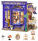 Rolife Model Kits Dollhouse Tea Time DIY Miniature House Kit with Lights Dolls House Kits Leisure Time Tea Room Openable Structure Christmas Birthday Gift