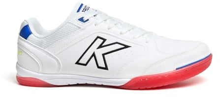 KELME Precision Hallenfußballschuhe, Weiß, weiß, 44 EU