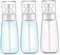 CNAFGBGG 3PCS Spray Bottles, 100ml Empty Fine Mist Spray Bottle, Refillable Plastic Travel Containers with Leak Proof Lid for Perfume Essential Oils Toners.