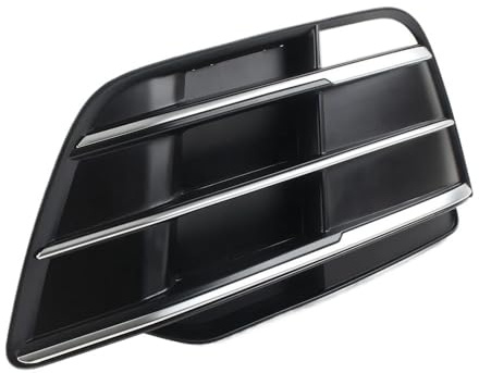 HPTOUY Auto Front Stoßstange Nebel Licht Kühlergrill Grill Abdeckung for Audi Q5 S-Linie SQ5 2018-2022(Black Left)