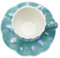 FUNNETOYU Tazza Multifunzionale con Decorativo Tazza per Uso o Ristorante Design Stabile e Resistente Perla