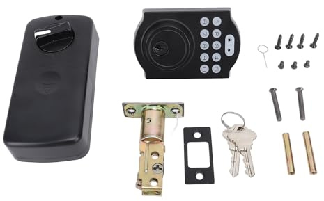 Apriporta Elettrico Keypad Entry Lock, Serratura Smart in Alluminio per Porte da 35-50mm - Controllo Accessi con Codice Digitale, Blocco Automatico, Tastierino Numerico per