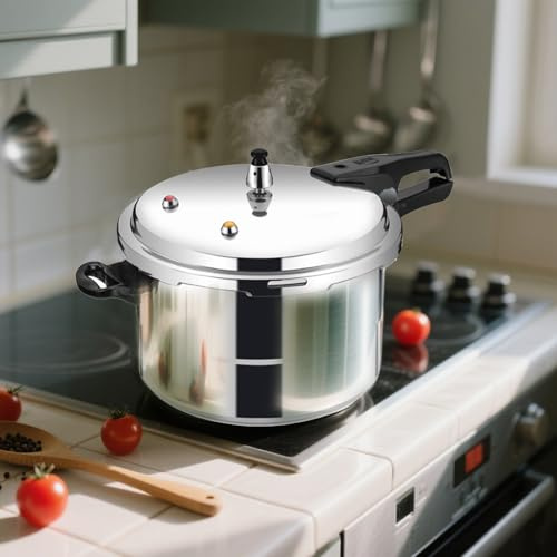 Getreidekochtopf – 5 Liter Schnellkochtopf-Design, Aluminium-Legierung, multifunktionales Kochgefäß, Fleisch, Geflügel, Meeresfrüchte, Küche, Restaurant, Zuhause, Mahlzeitenzubereitung