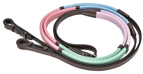 Kincade Pastel Rainbow Reins, Multi Pastel, 1/2x48