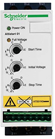 Schneider Electric soft starter for asynchronous motor - ATS01-9 A - 380..415 V - 4 KW