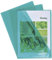 Exacompta 661295E 100er Pack PVC-Kunststoff Aktenhüllen. Für DIN A4 transparent glasklar grün oben und seitlich offen Plastikhülle Klarsichthülle für Büro und die mobile Organisation