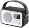 Sunstech RPBT450BK Retro Bluetooth Radio schwarz