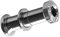 Cyclingcolors Unisex-Adult Sattelklemmbolzen, Silber, 8mm x 19mm