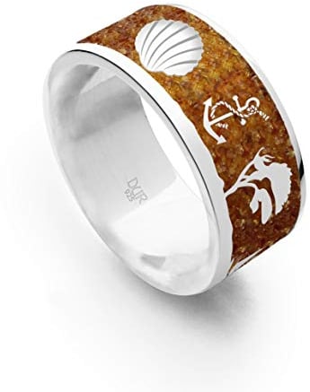 DUR Unisex Bernsteinring Ostsee aus 925er Silber Größe 60 (19.1) R5298.60, 60 (19.1)