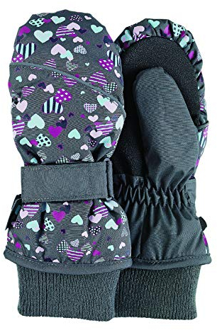 Sterntaler Baby - Mädchen Fäustel Handschuhe, eisengrau, Gr. 1