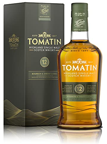 The BenRiach TOMATIN 12 Jahre Single Malt Scotch Whisky Highland 0.70 Liter