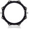 Motorrad-Scheinwerfer-Einsatz Surround 14,6 cm Kompatibel mit Harley Davidson Sportster & Dyna 2 Tone