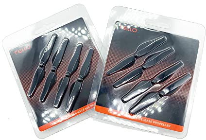 8 Stück/2 Set Original DJI Tello Propeller 3044P Schnellspanner Propeller für Tello-Drohne Ersatzteile