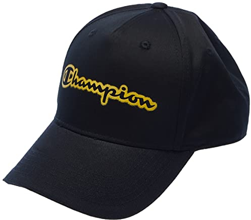 Champion Unisex Lifestyle Caps-800396 Baseballkappe, Schwarz (Kk001), One Size
