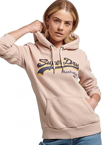 Superdry Felpa Donna Rosa W2011457a