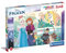 Clementoni - 25284 - Supercolor Puzzle - Disney Frozen - 3 Puzzle mit 48 Teile Ab 5 Jahren, Buntes Kinderpuzzle Mit Besonderer Leuchtkraft & Farbintensität, Geschicklichkeitsspiel Für Kinder