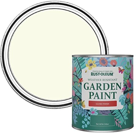 Rust-Oleum Beige Mould-Resistant Garden Paint In Gloss Finish - Shortbread 750ml Fence Paint, Shed Paint Fence Paint, Shed Paint
