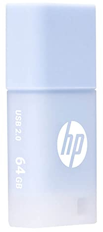 HP v168 64GB USB 2.0 Flash-Laufwerk Delicate Blue
