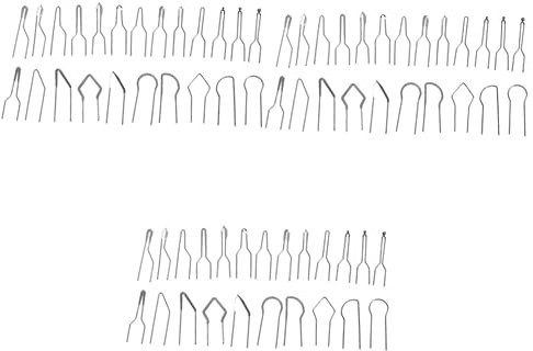 NUOBESTY 69pcs Pyrography Wire Tips Replacement Pyrography Machine Tips Styles Wood Burning Kit Heat Resistant