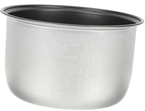 PRETYZOOM Rice Cooker Replacement Inner Pot Non-stick Aluminum Pot for Electric Cooker 3l Capacity