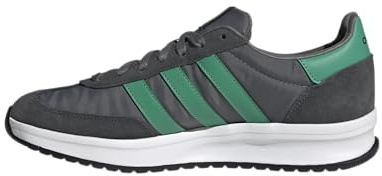 adidas Originals Men's 70s 2.0 Running Sneakers, Grey/Semi Court Green/Carbon, 7.5 UK