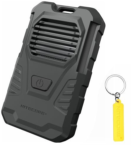 NITECORE EMR06 TAC Répulsif électronique portable contre les moustiques, batterie Li-ion 1800 mAh intégrée, étiquette NITECORE