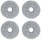 4 paños de fregona para Dreame L10s Pro Gen 2, L10s Pro Ultra Heat, X40 Ultra Complete, repuesto para robot aspirador Dreame L10 Ultra / L10s Pro / L10s Ultra