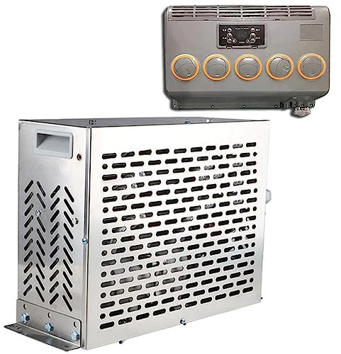 Aire Acondicionado para Coche De 12v Y 24v, Aire Acondicionado Eléctrico De Refrigeración CC para Excavadora RV De Camión Grande para Coche(Color:24V)