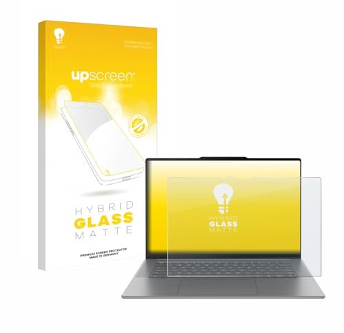 upscreen Schutzglas für Lenovo Yoga Slim 7i Gen 9 15 Aura Edition Schutzfolie Panzer Folie Glas Matt [Extrem Kratzfest 9H, Anti-Reflex]