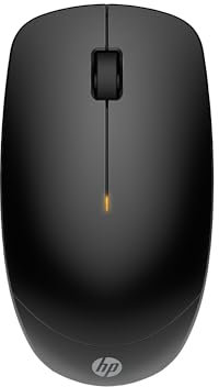 HP 230 Slim Mouse Wireless, Connessione con Dongle USB-A a 2,4 GHz, Multi-dispositivo, Fino a 1600 dpi, Autonomia fino a 18 mesi, Sensore ottico, 3 Pulsanti, Windows 10, 11 e macOS, Nero