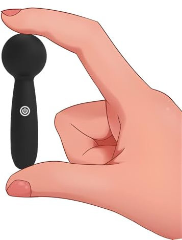 Vibromasseur, Femme Clitoridien Puissant Silencieux Sex Toýs Femme Mini Vibromasseurs Feminin Point G 10 Mode de Vibration Sextoy Gode Vibro-Masseur Sextoyse Femme Clitoridienne Sex Toys Couple(Noir)