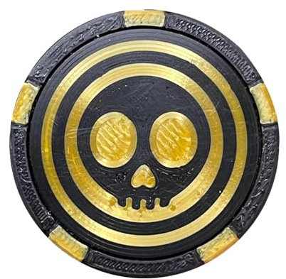 Chips Stack Magnetic Fidget Slider, Double Sided Haptic Magnet Stacker, Pocket Sized Stress Relief Toy, Smooth and Satisfying Fidget Gadget for Adults, Men