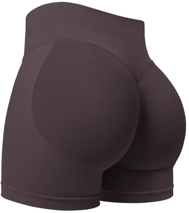 ZAAYO Damen Sport Shorts 3.6 Invisible Scrunch Butt Lifting Gym Short