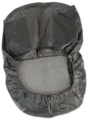 Lawn Riding Black Seat Cloth Protector Cover Oxford Mower