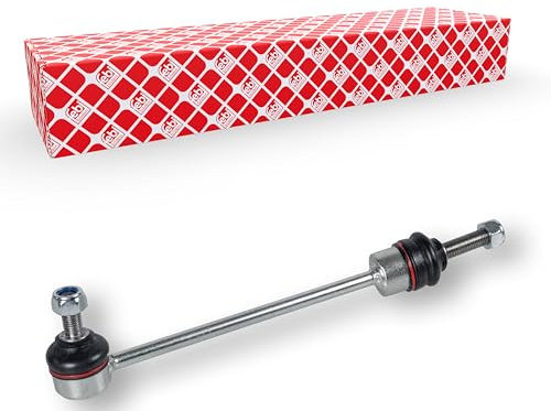 febi bilstein 32075 Verbindungsstange mit Sicherungsmuttern, 1 Stück | Kompatibel mit: MERCEDES-BENZ S-CLASS