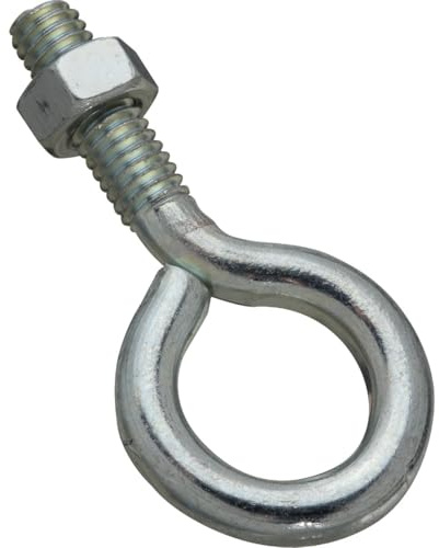 National Mfg Co 5/16X2-1/2 Eye Bolt (Pack of 10) N221-1 Eye Bolts J-Bolts Hook Bolts