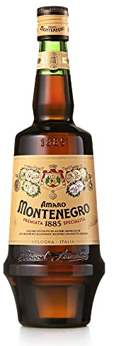 Amaro Montenegro 100cl - Liquore digestivo ottenuto da 40 erbe aromatiche. 23% vol.