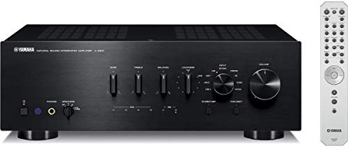 Yamaha A-S801BL Natural Sound Integrated Stereo Amplifier (Black)