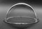 JMX Acrylic/PC CCTV Camera Dome Cover Security Camera Housing Skylight Window Pet Dog Fence Window (4 Inches H: 2.244, Transparent)