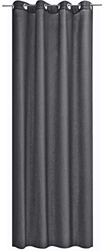 JEMIDI Tenda Semioscurante ad Anelli - Tende da Interno Semi Oscuranti 1x Pz - Tenda Moderna Semi Oscurante Finestra - Tende Finestre Soggiorno Cucina