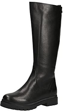 CAPRICE 9-9-25552-29, Stivali ad Altezza Ginocchio Donna, Nappa Nera, 39 EU
