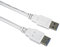PremiumCord USB 3.0 Extension Cable, Data Cable SuperSpeed up to 5 Gbit/S, Charging Cable, USB 3.0 Type A Female to Male, 9 Pin, 3x Shielded, Colour: White, Length: 3 m