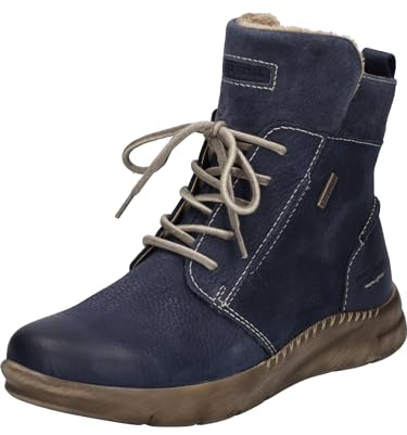 Josef Seibel Damen Schnürstiefeletten Conny 53,Weite G (Normal),Wechselfußbett,wasserdicht