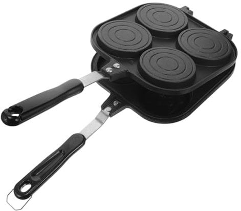 Egg Frying Pan Double Sided Pancake Pan with Cartoon Animal Pattern Flapjack Breakfast Maker Egg Burger Omelette NonStick Pan Kitchen Cooking Tool