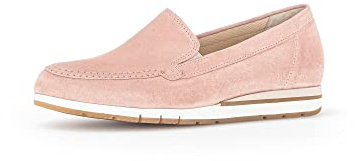 Gabor Damen Slipper, Frauen Halbschuhe,Wechselfußbett,Moderate Mehrweite (G),schluepfschuhe,Slipper,Slip-ons,Loafer,rosa Antico,40.5 EU / 7 UK